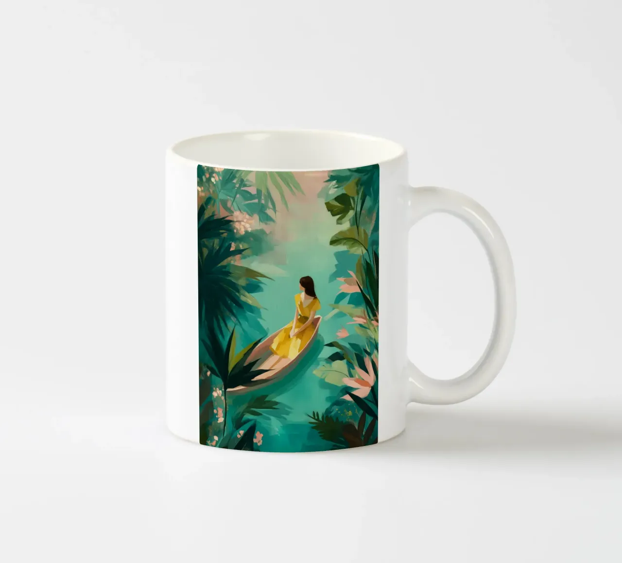 The River Remembers Her Name tazza in ceramica da Clara August