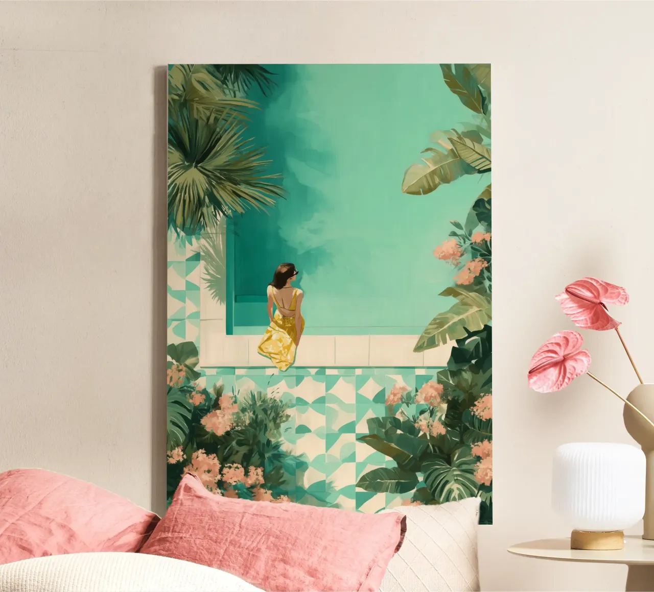 Terra di Mare canvas by Clara August
