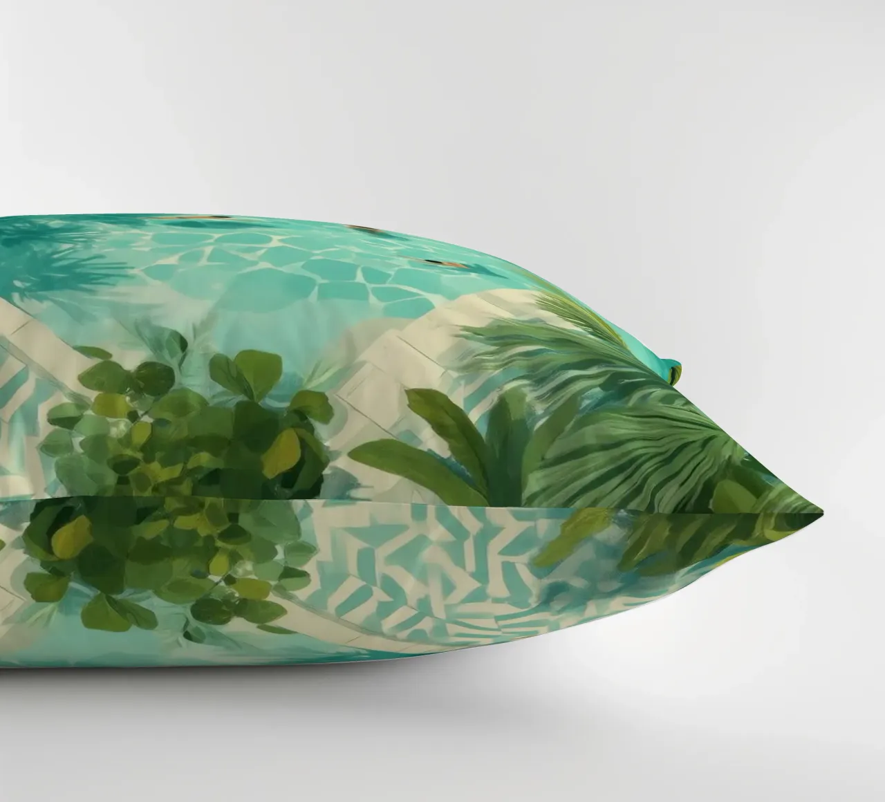 Aqua Siesta decorative cushion by Clara August
