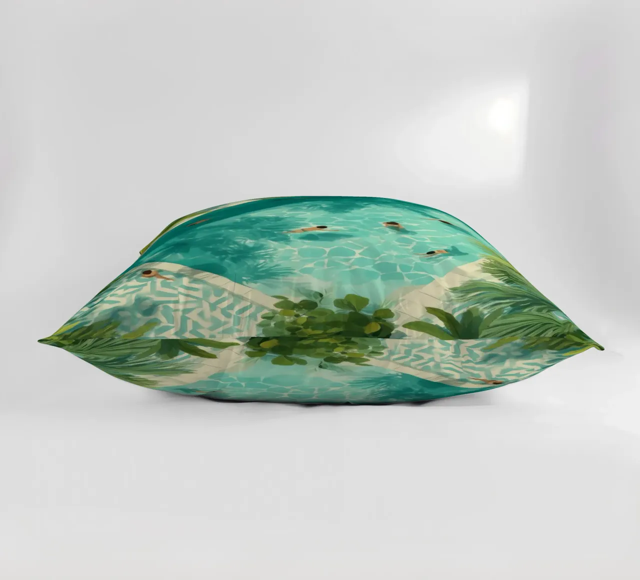 Aqua Siesta decorative cushion by Clara August