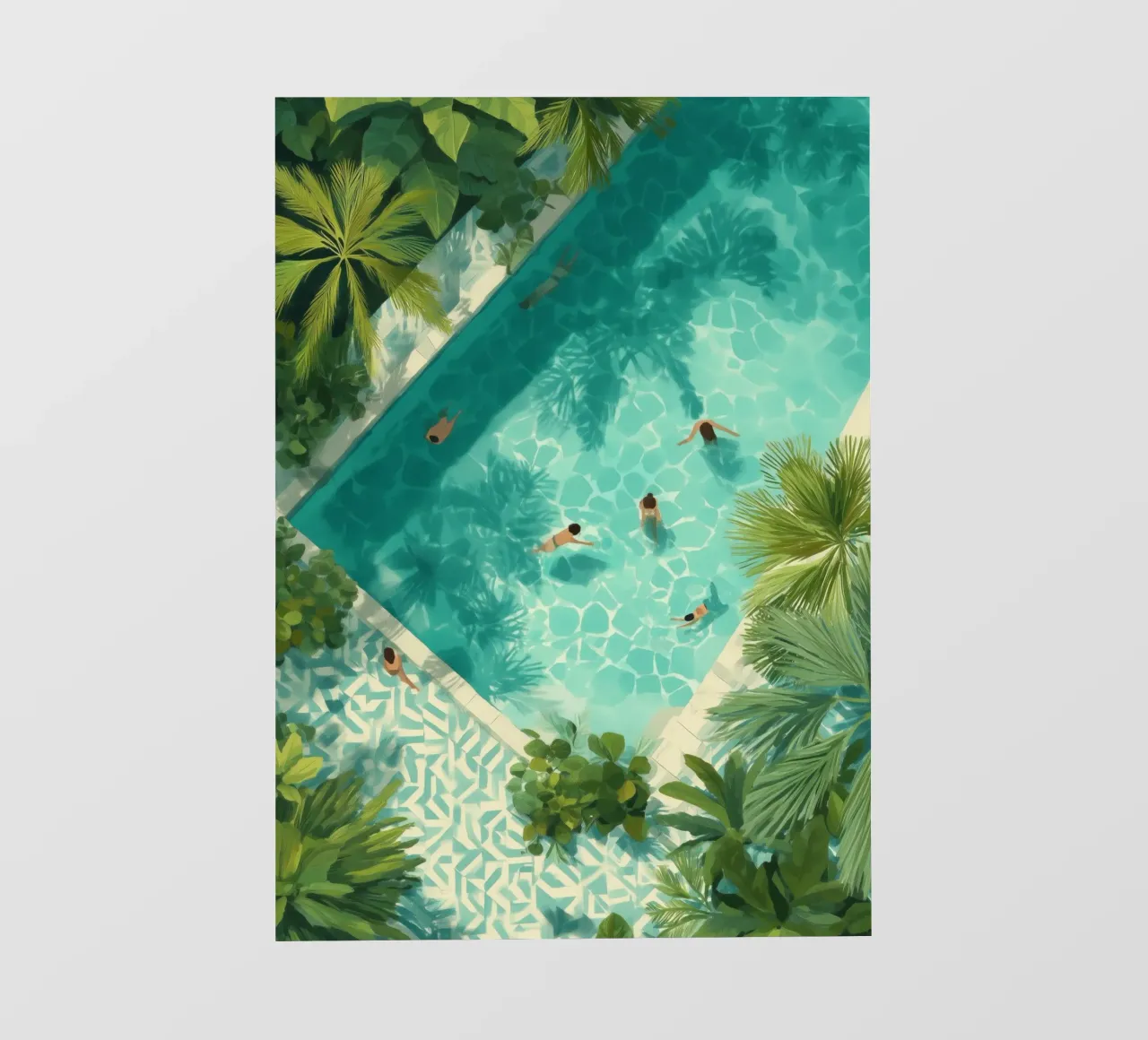 Aqua Siesta telo in pvc da Clara August
