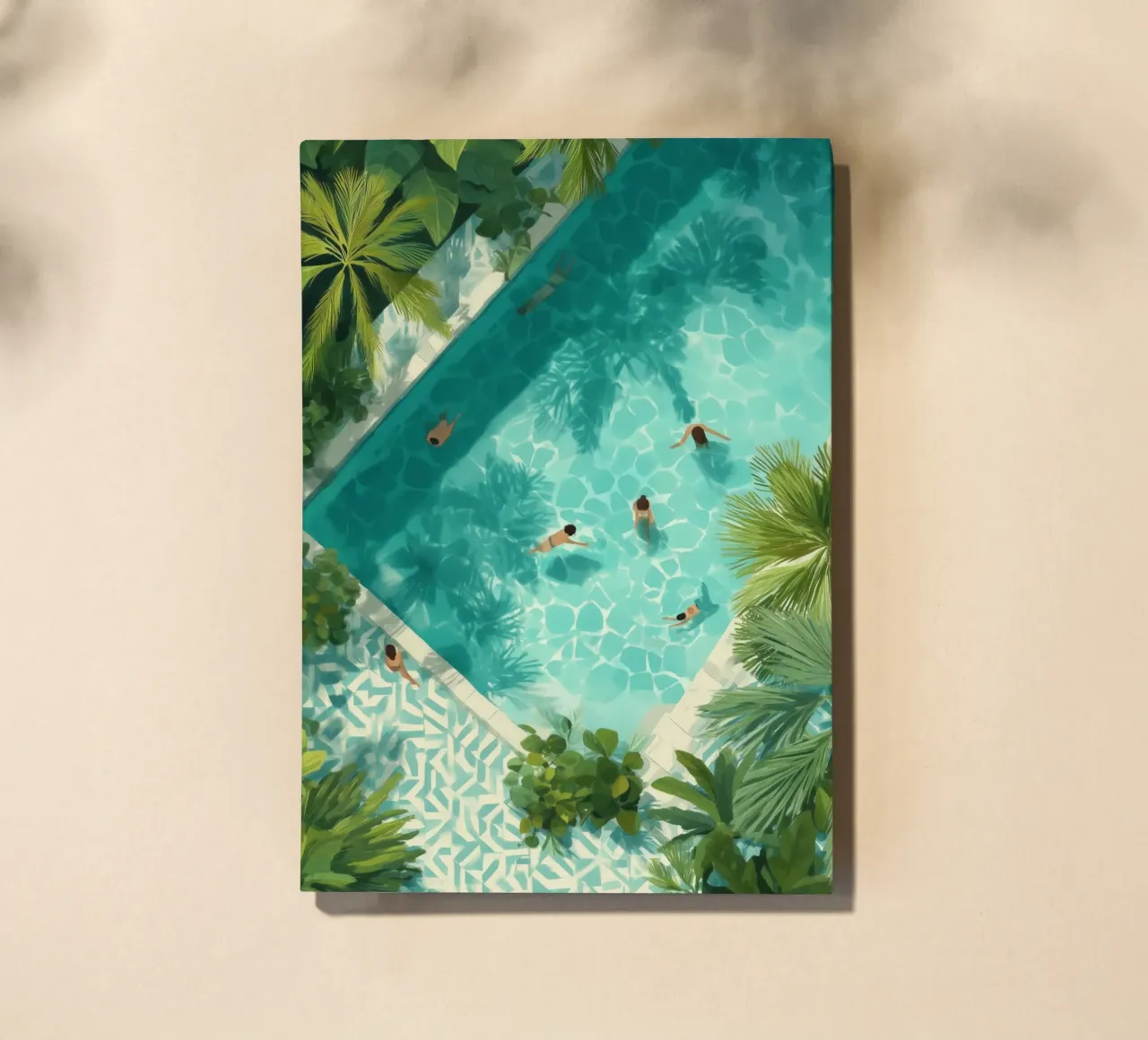 Aqua Siesta notebook by Clara August