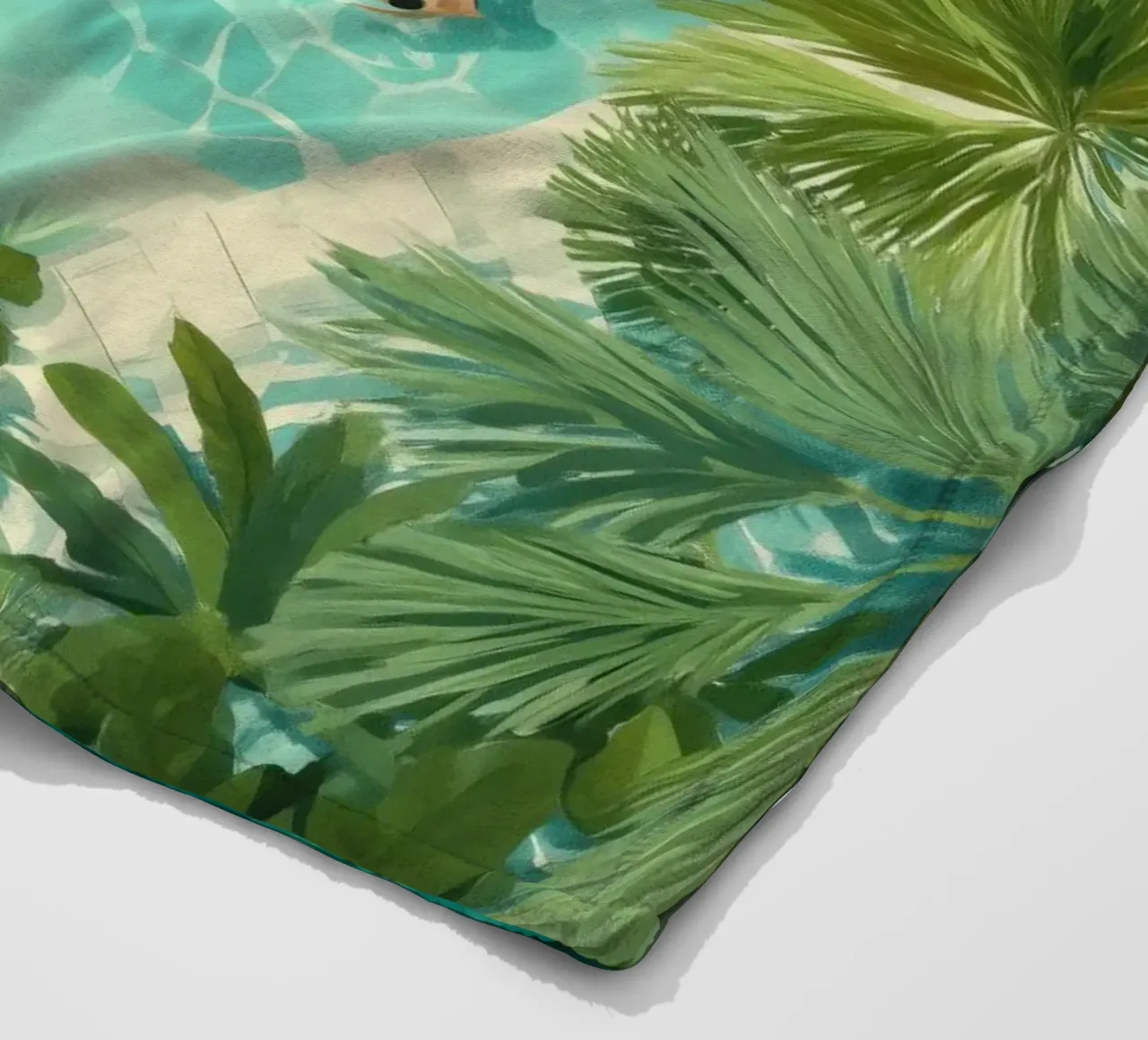 Aqua Siesta coperta in pile da Clara August