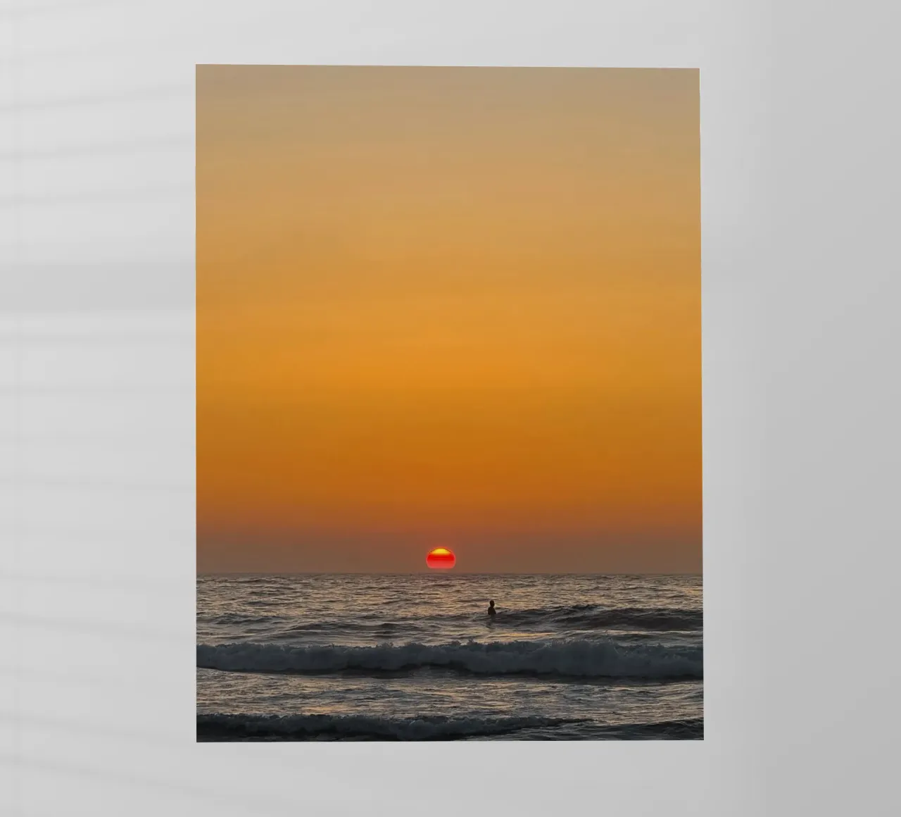 Sunset Surf pellicola backlit da Thilo Grøsch