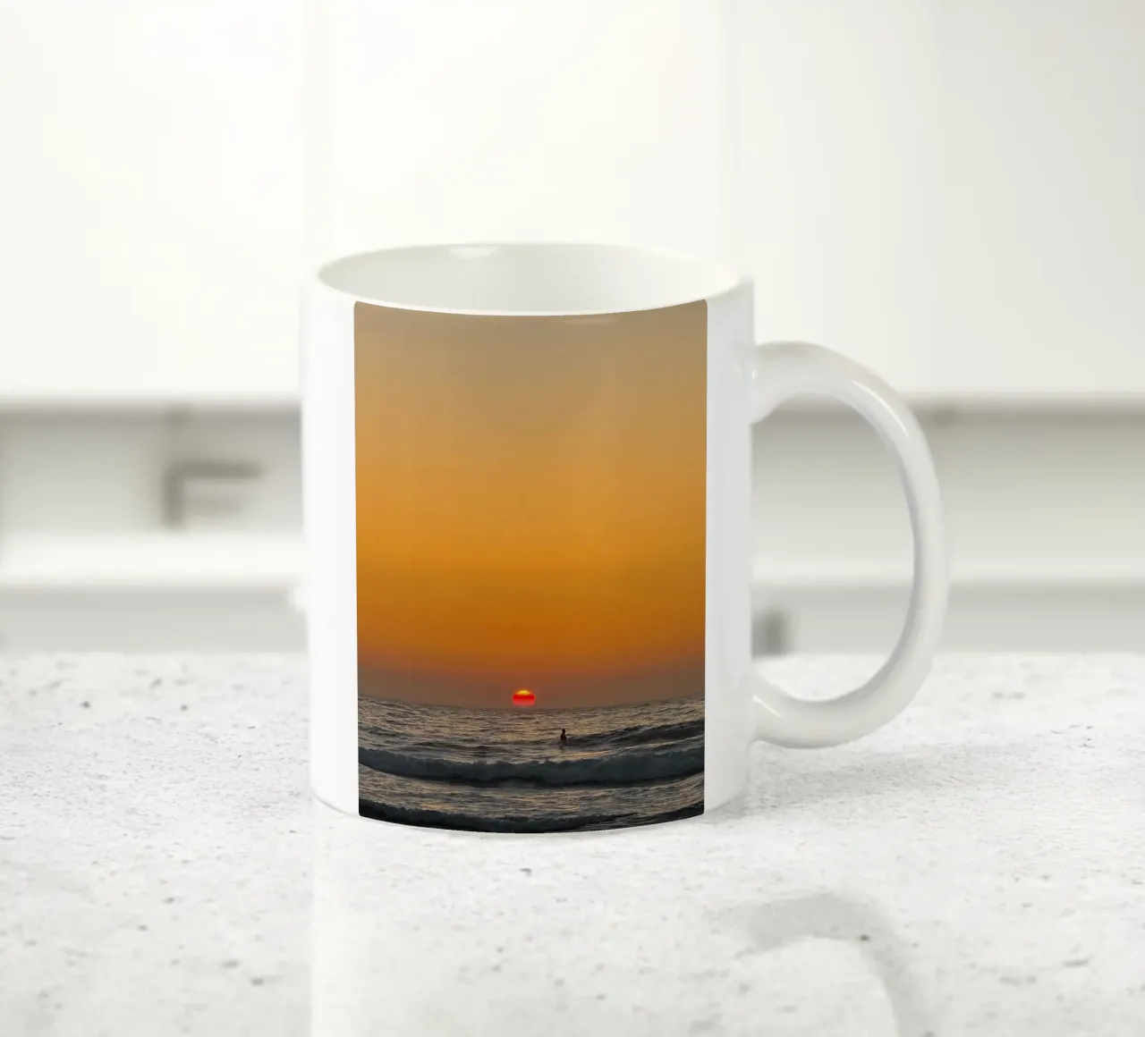 Sunset Surf tazza in ceramica da Thilo Grøsch