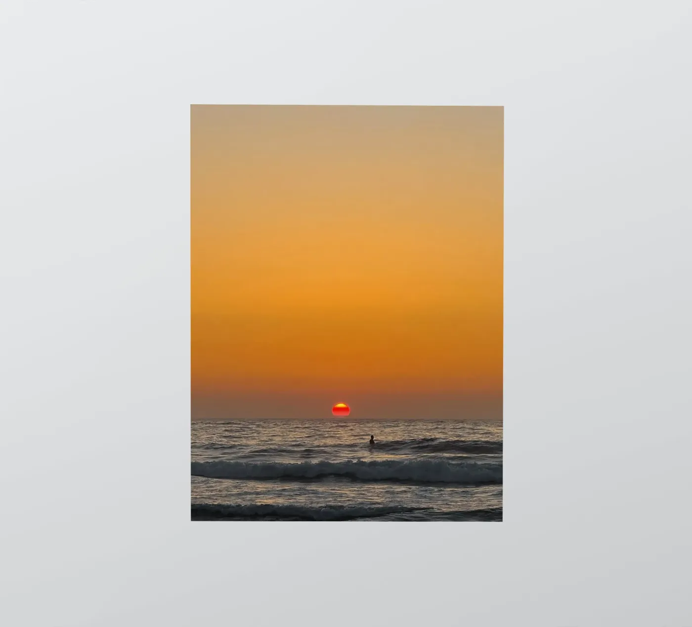 Sunset Surf sticker by Thilo Grøsch