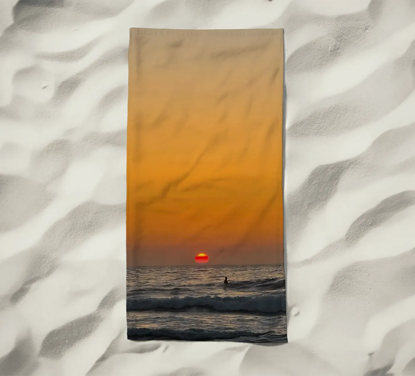 Sunset Surf telo mare da Thilo Grøsch