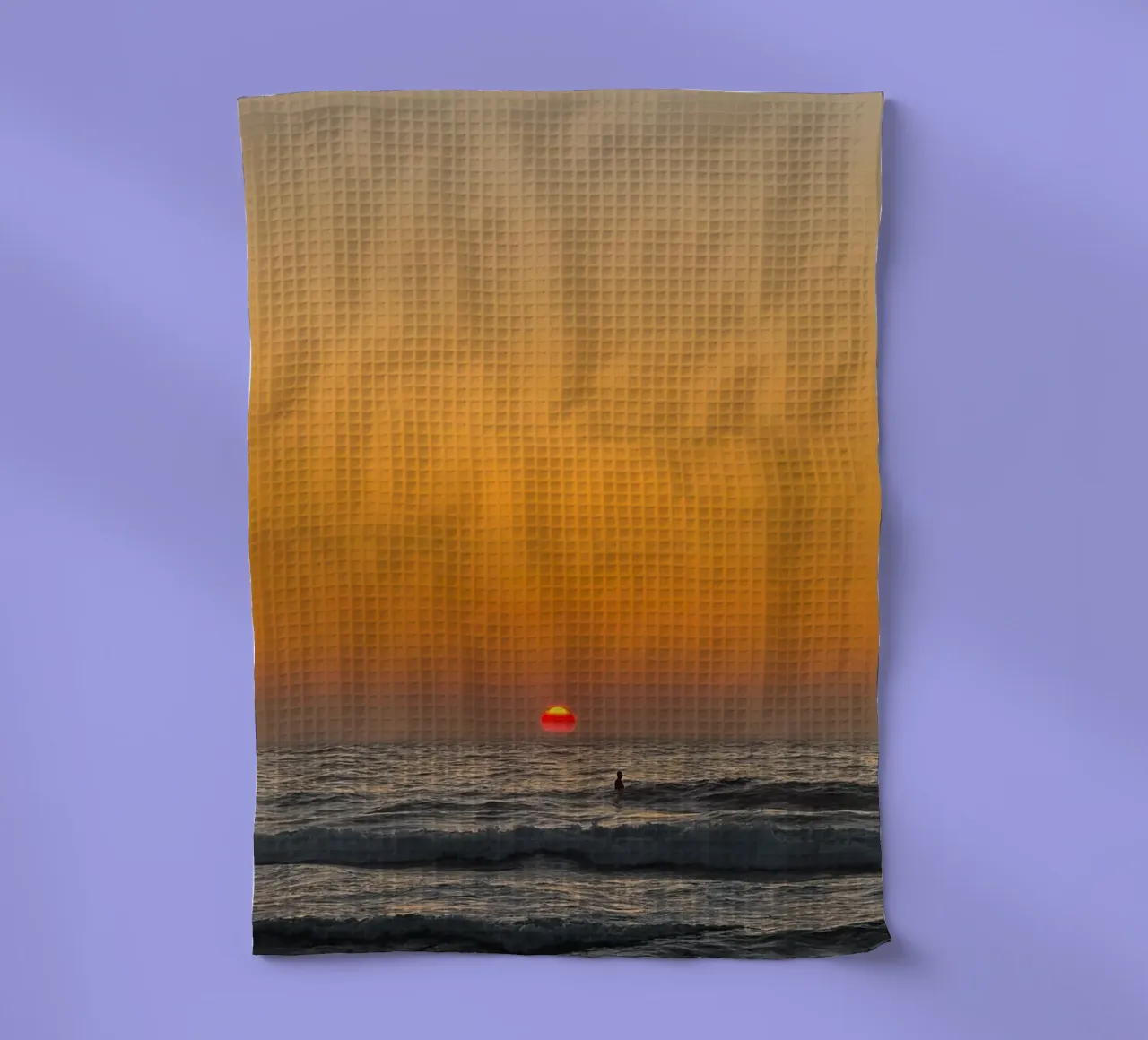 Sunset Surf canovaccio da cucina da Thilo Grøsch