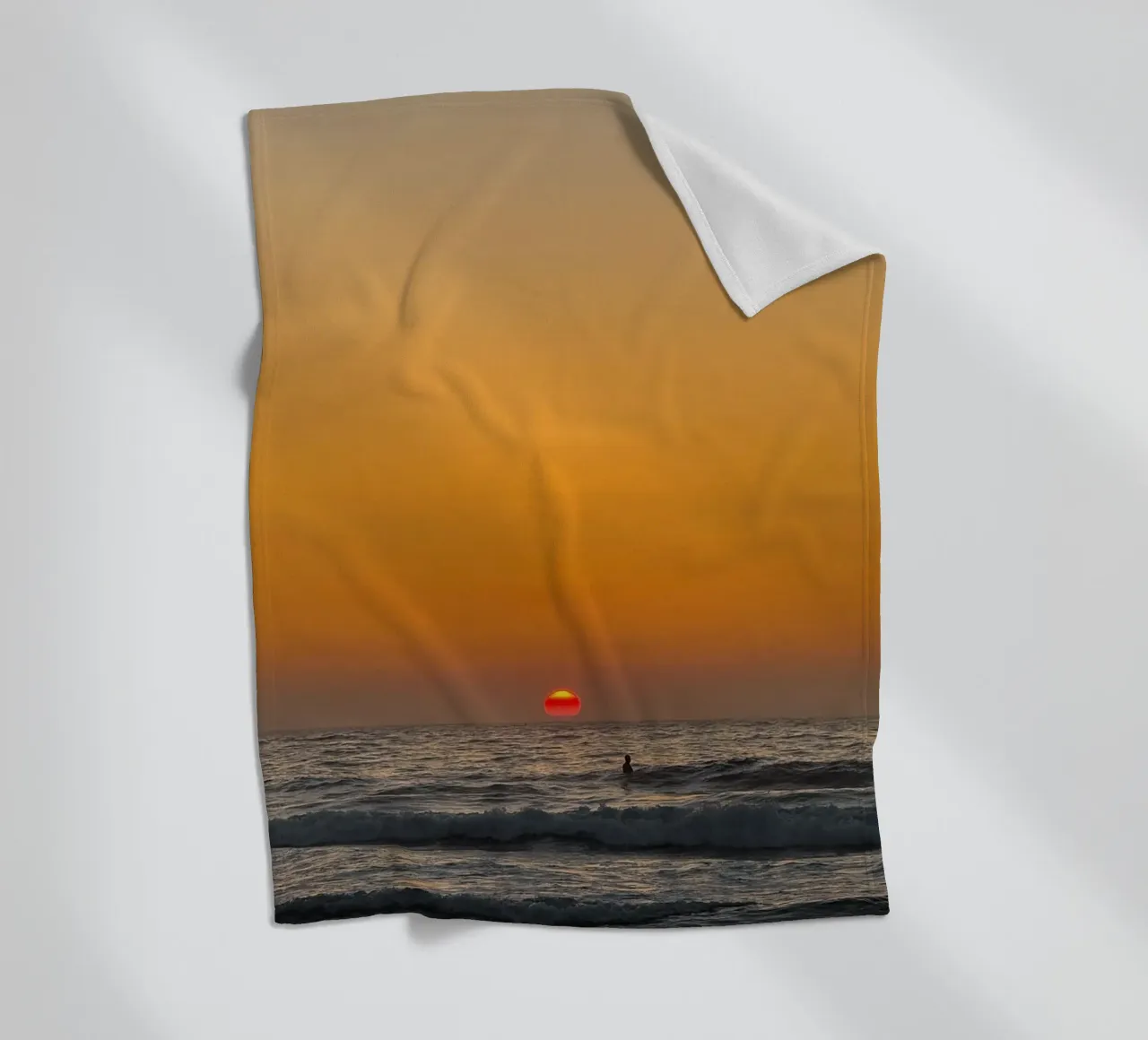 Sunset Surf coperta in pile da Thilo Grøsch
