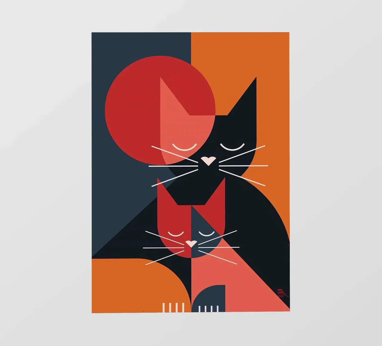 Cat In Love pvc cover by Arjun