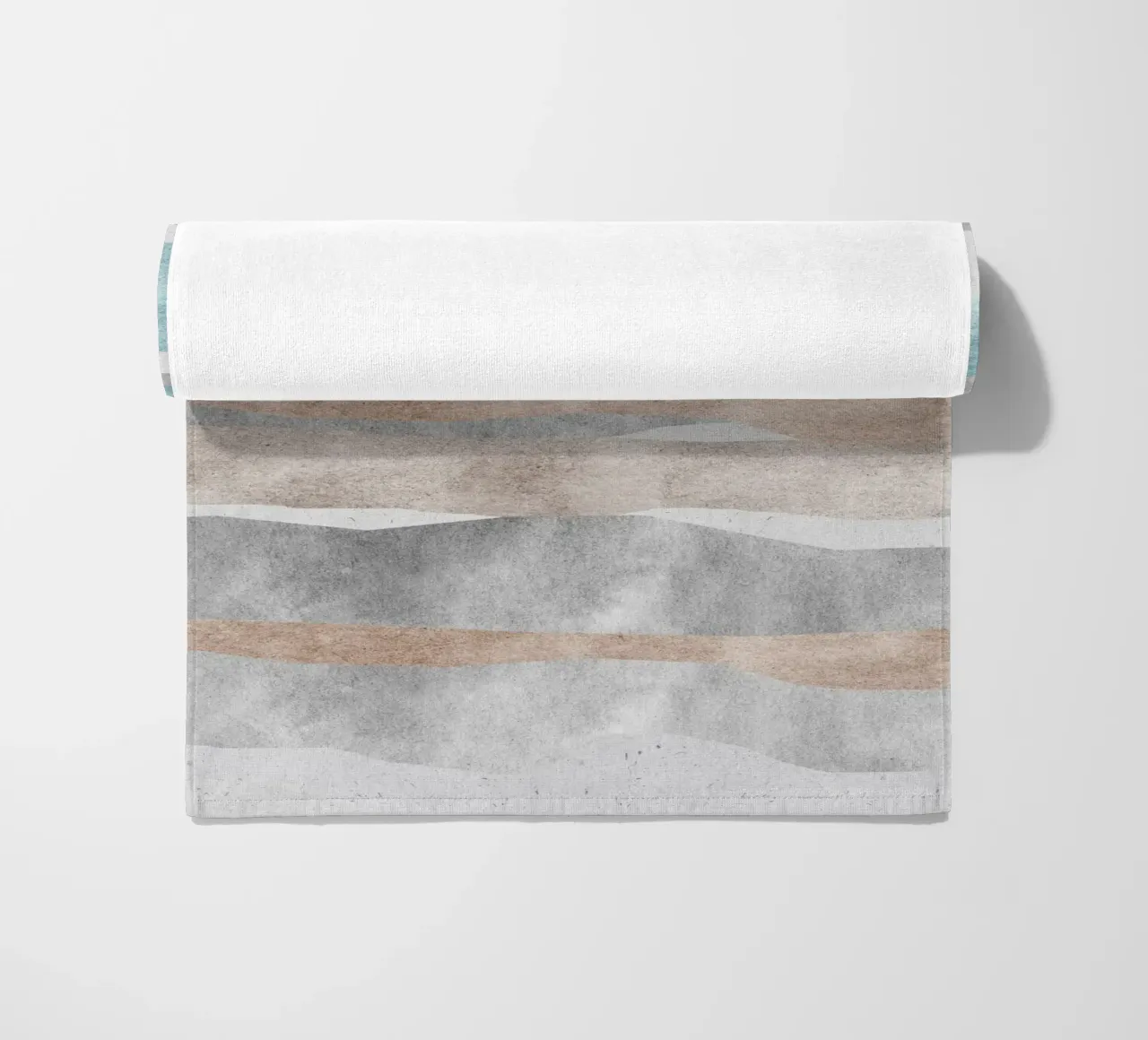 abstract pastel colors telo mare da vintageshop