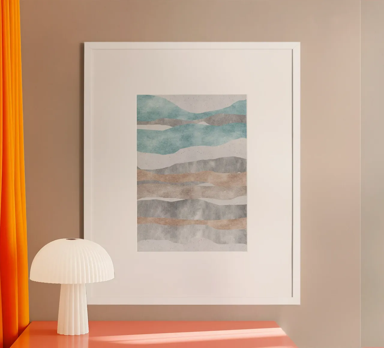 abstract pastel colors carta hahnemühle da vintageshop