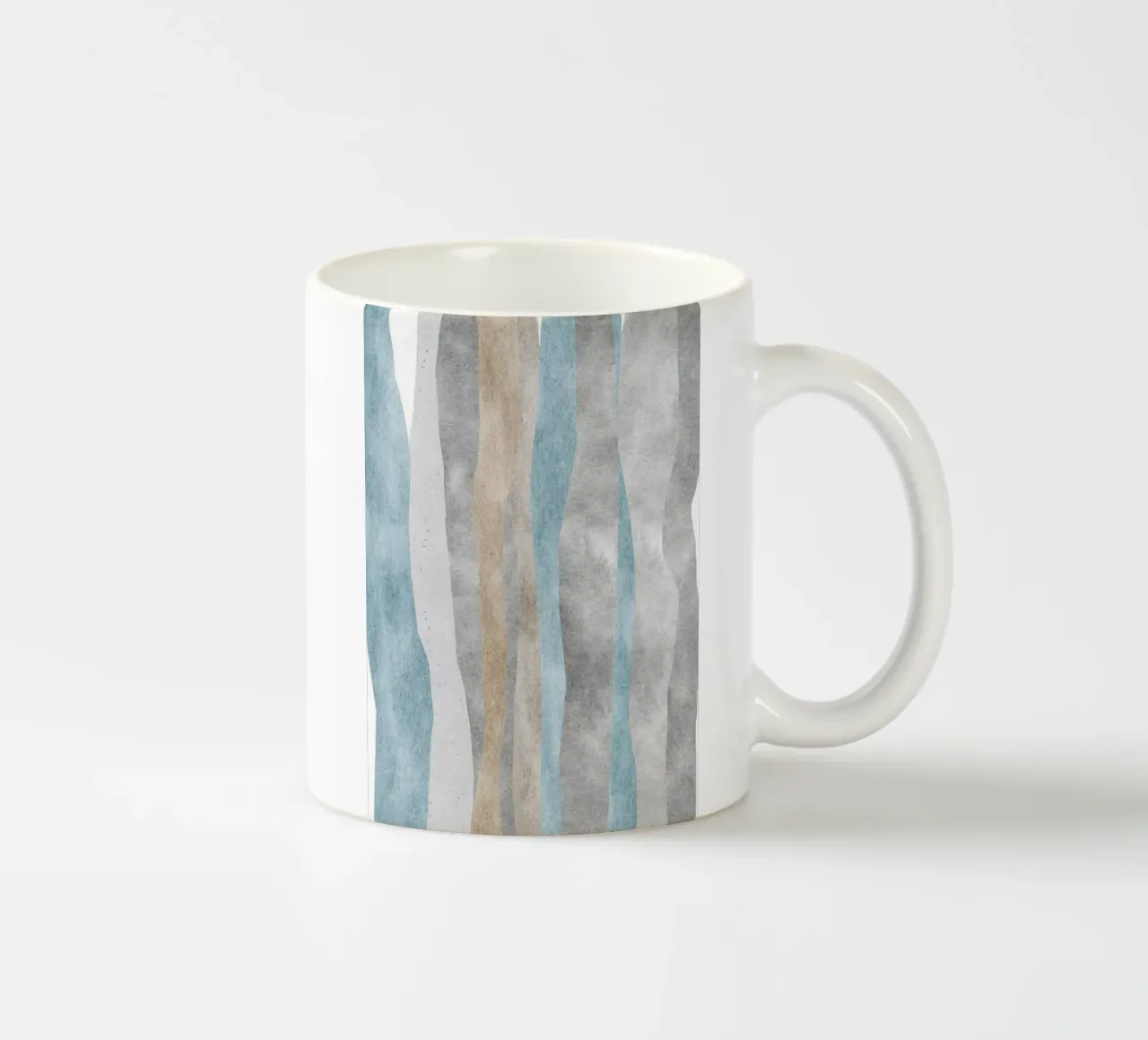 abstract purple colors tazza in ceramica da vintageshop
