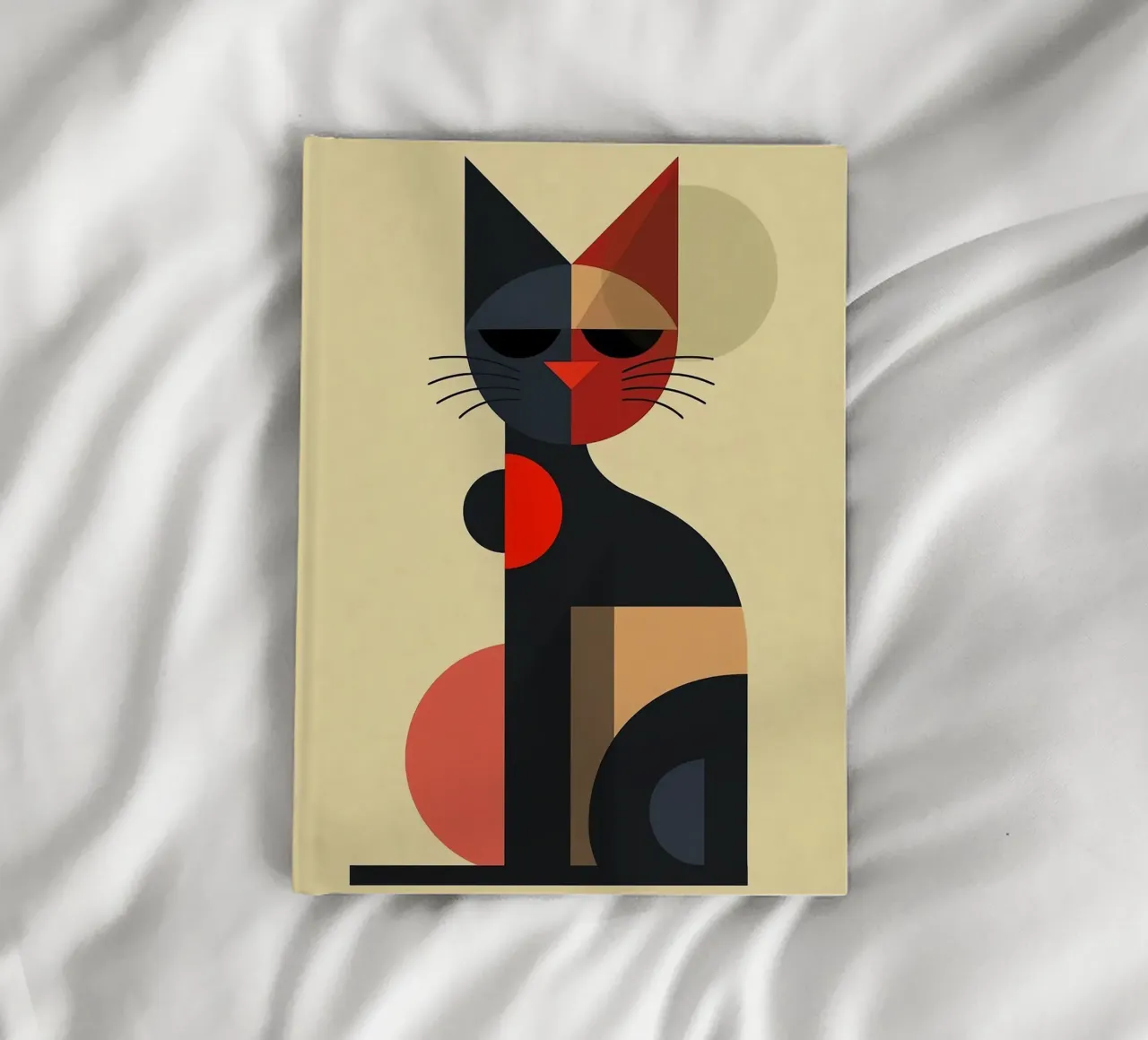 Geometric Cat notebook by Arjun