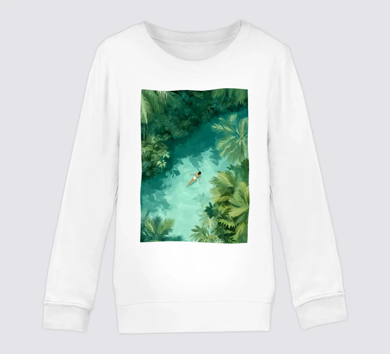 She Dreamt in Aquamarine felpa bambino da Clara August