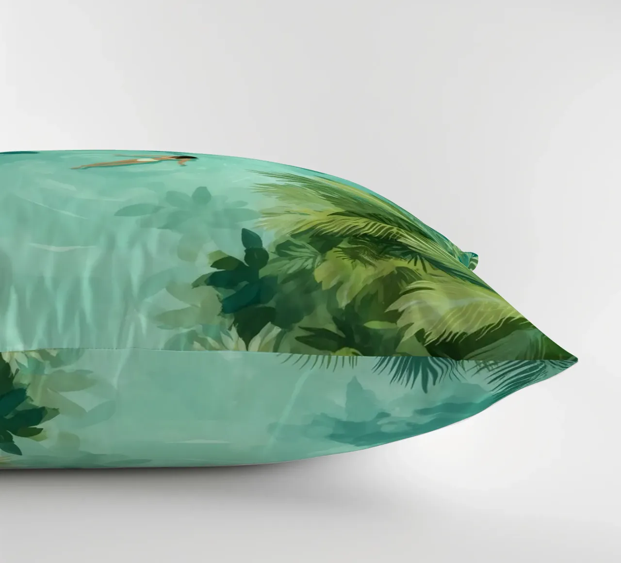 She Dreamt in Aquamarine cuscino da Clara August