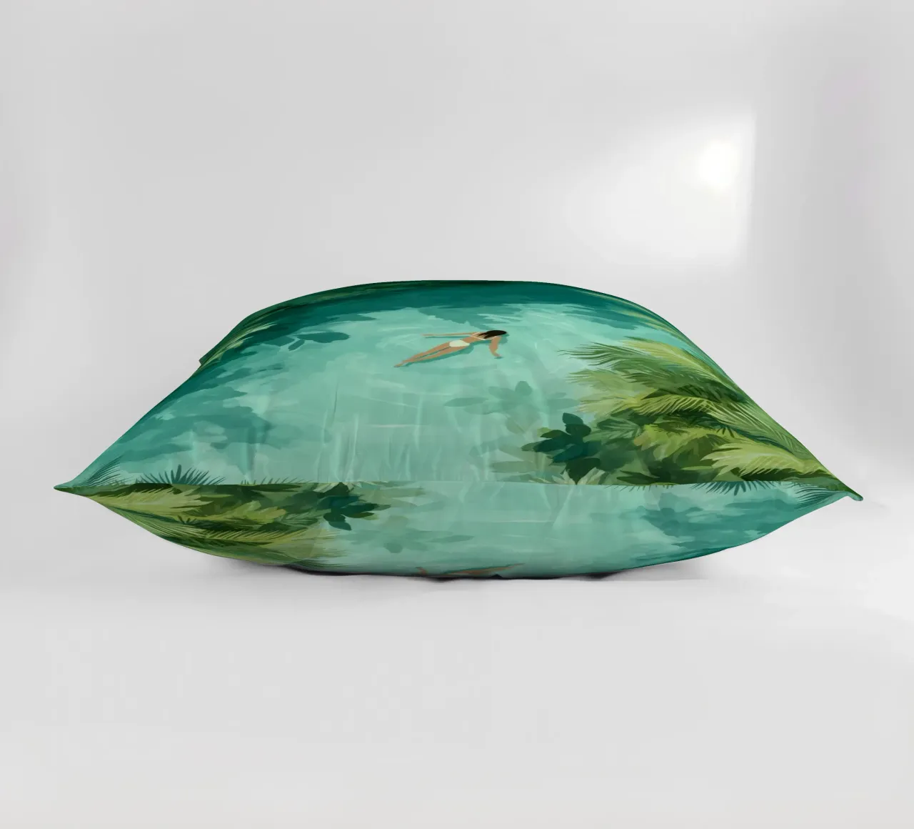She Dreamt in Aquamarine cuscino da Clara August