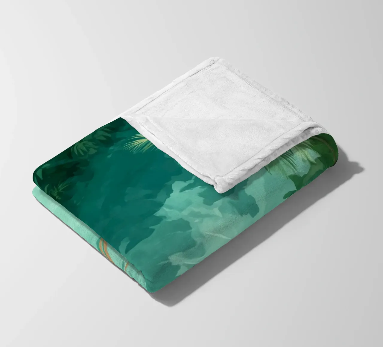 She Dreamt in Aquamarine coperta in pile da Clara August