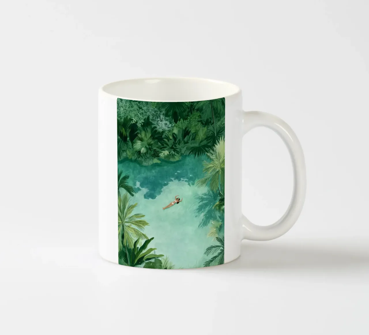 Lagoon Daydream tazza in ceramica da Clara August
