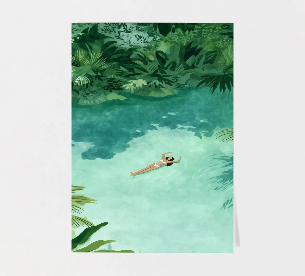 Lagoon Daydream pack de pegatina de Clara August