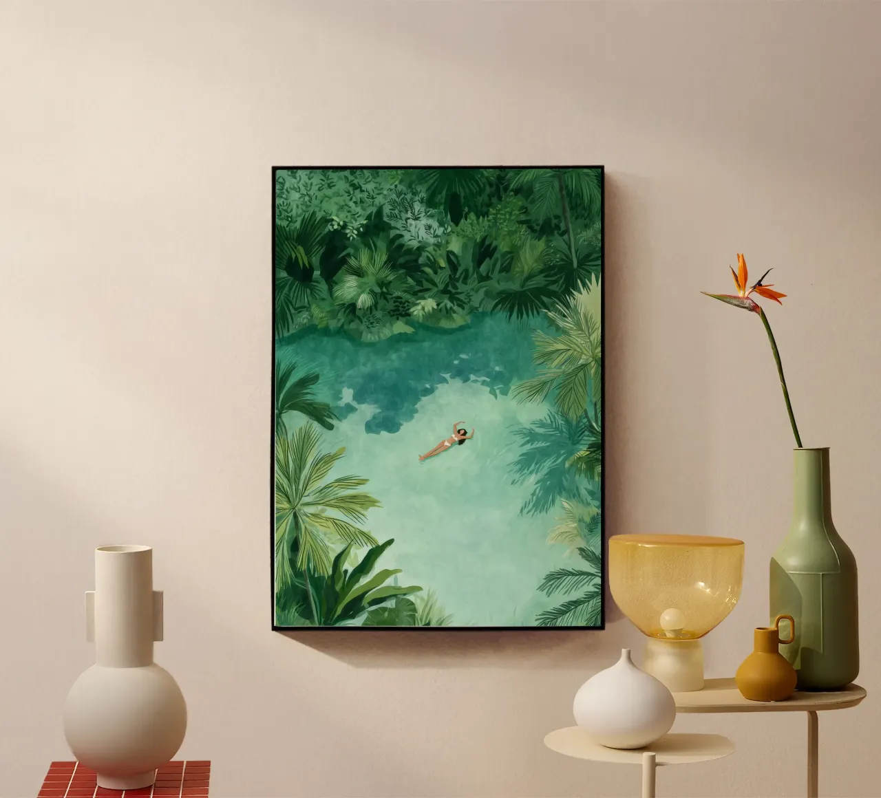 Lagoon Daydream plexiglass da Clara August