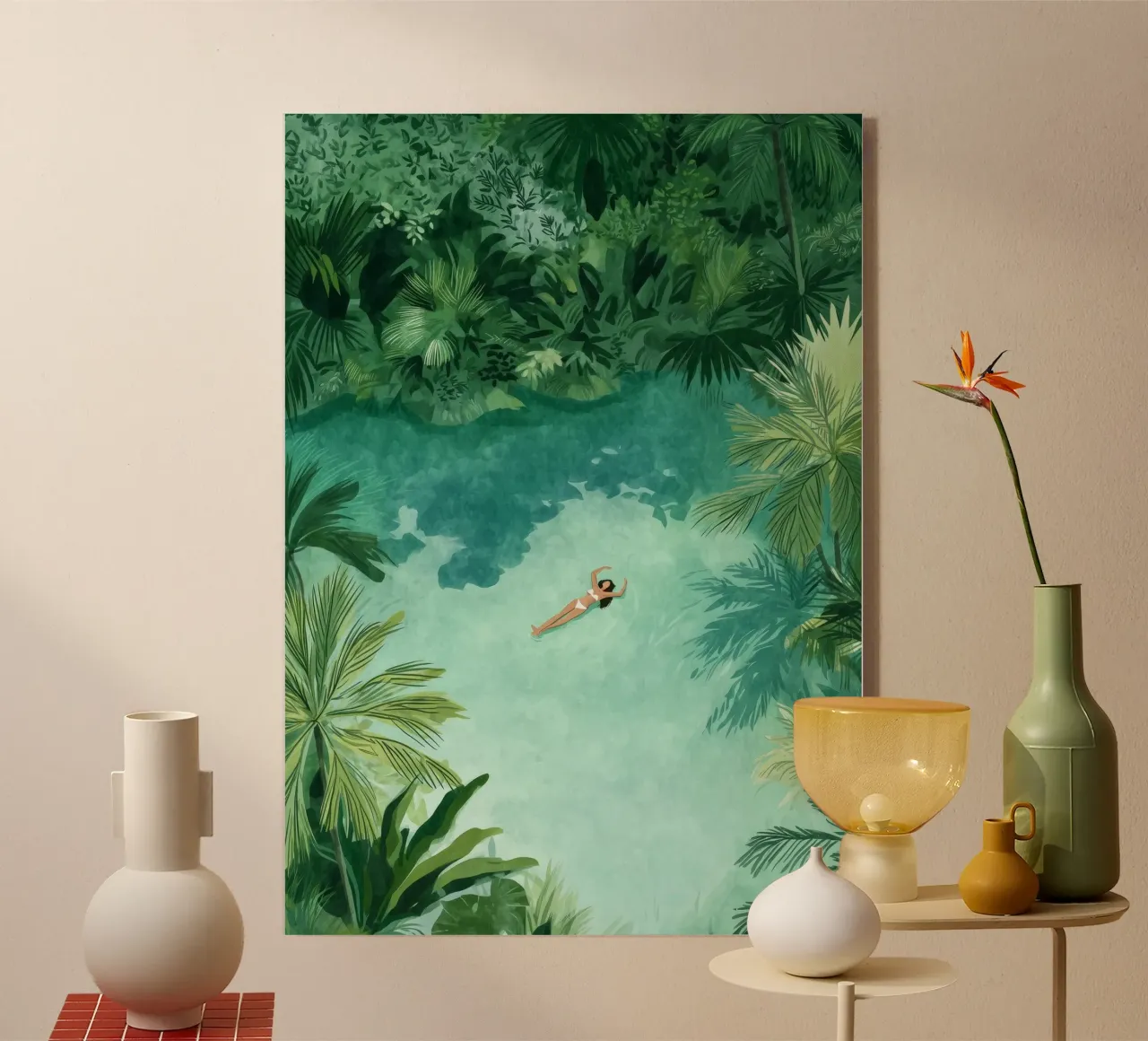 Lagoon Daydream plexiglass da Clara August