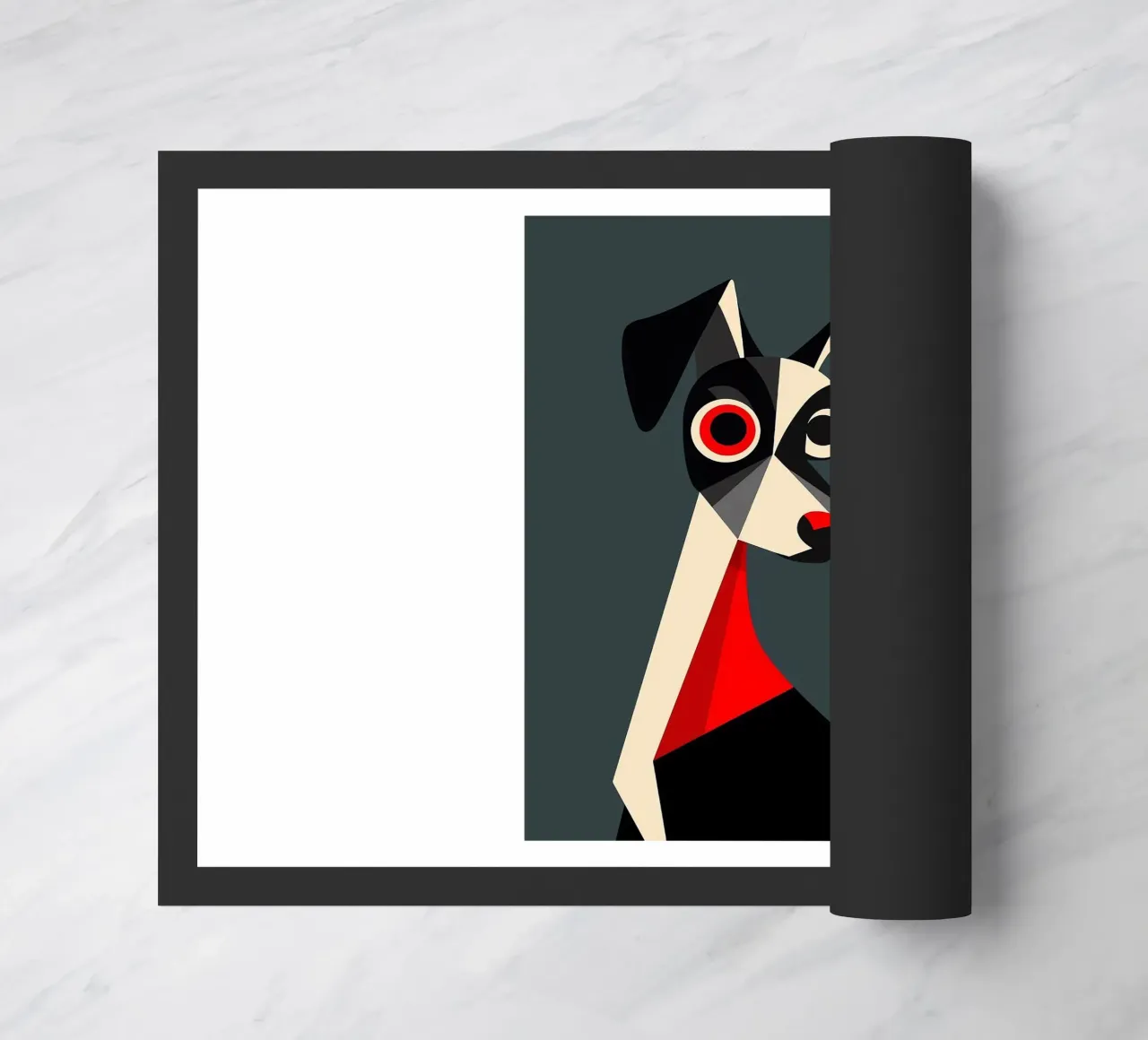 Cane geometrico zerbino da Arjun