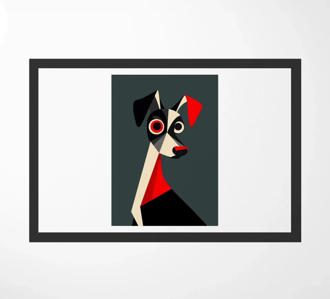 Cane geometrico zerbino da Arjun