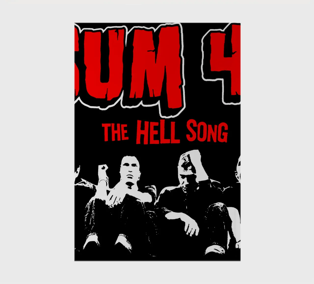 The Hell Song by SUM 41 TSHIRT notebook by devastate2051