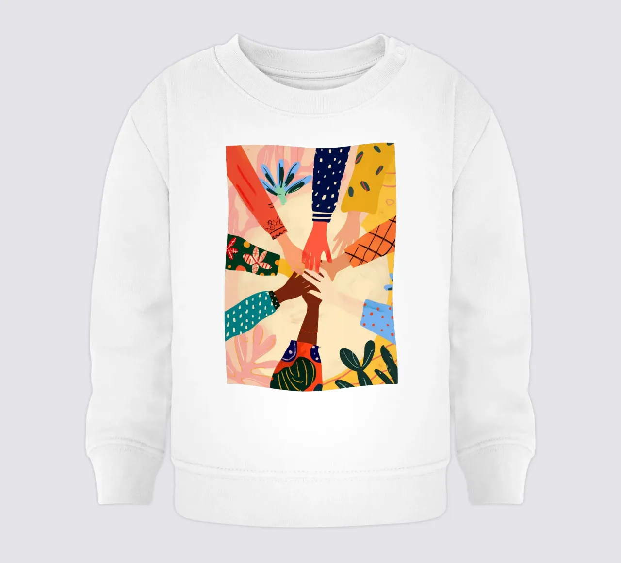 Threads of Us sudadera de bebé de Clara August