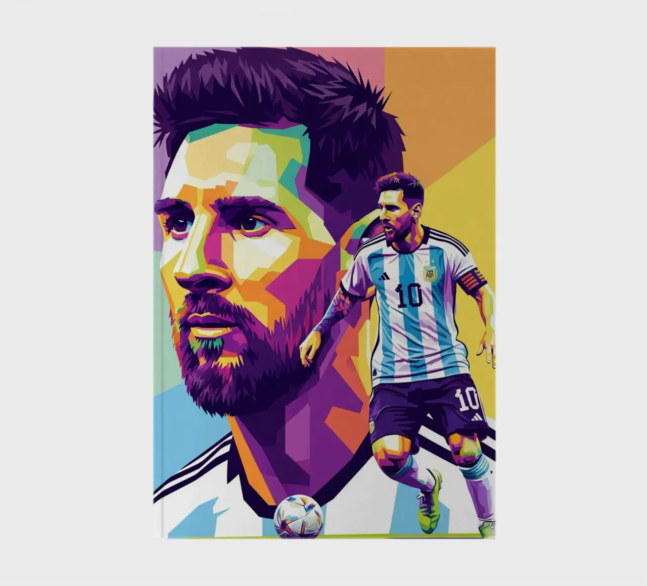 Lionel Messi - WPAP art 1 diario da Hantamrata