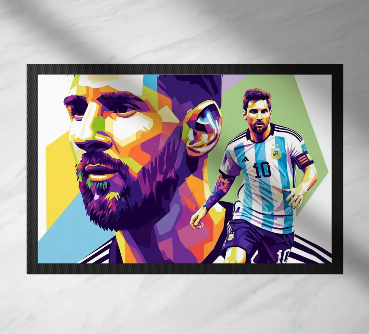 Lionel Messi - WPAP art style 2 zerbino da Hantamrata