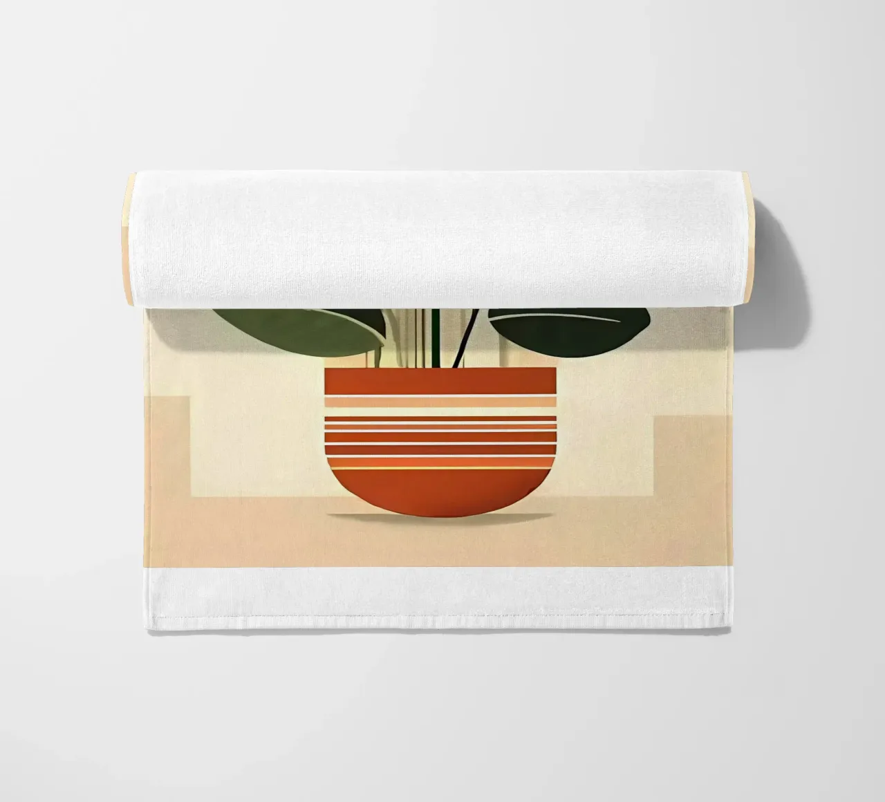 Bloemsierkunst strandhanddoek van Jose