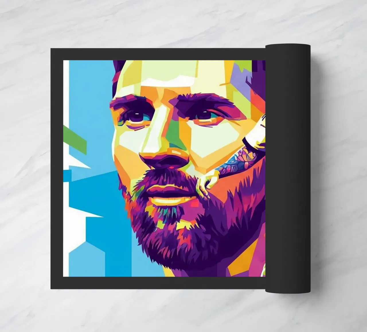 Lionel Messi - WPAP art style 3 zerbino da Hantamrata