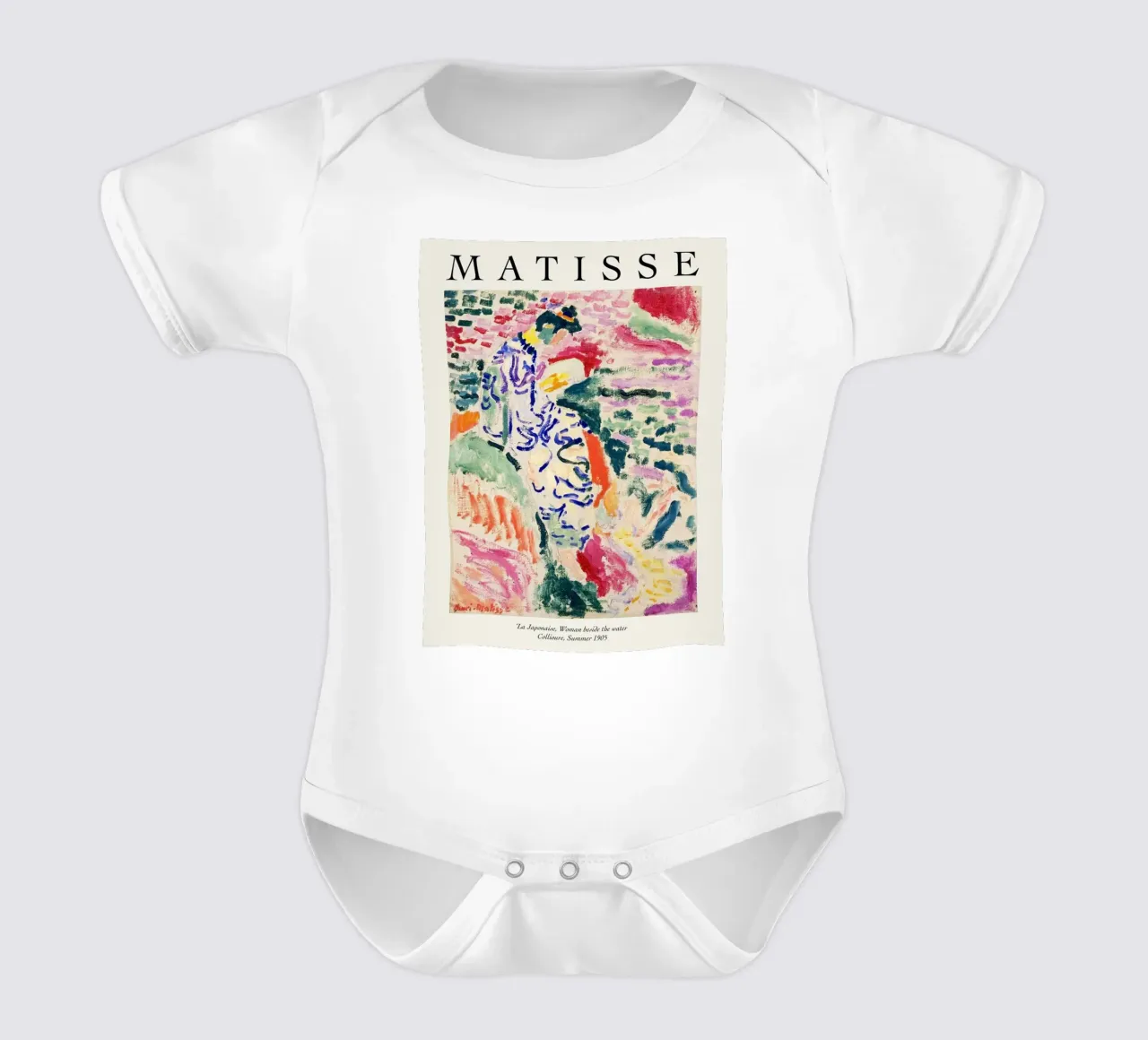 immagine astratta body neonato maniche corte da gudikan store