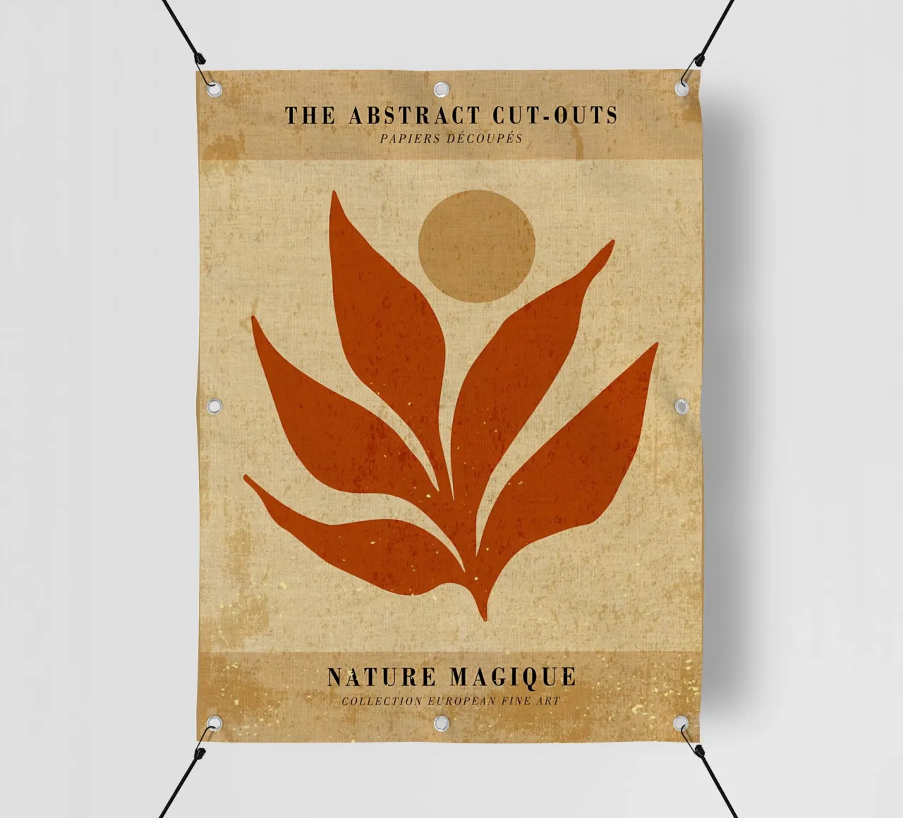 Abstract Cut Out Nature pvc cover by Amanda Studio