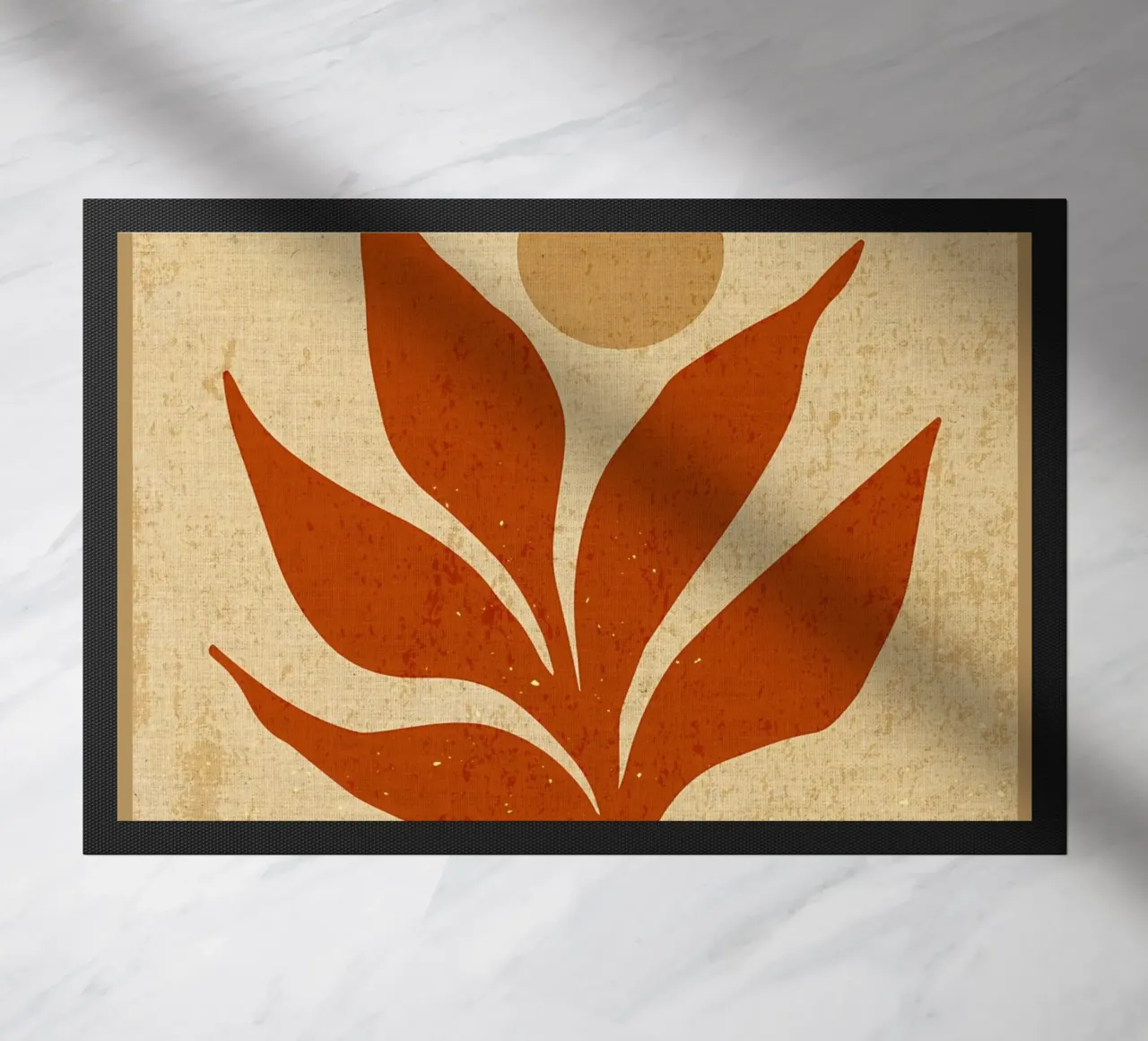 Abstract Cut Out Nature doormat by Amanda Studio