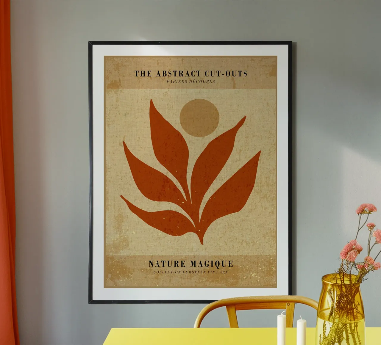 Abstract Cut Out Nature hahnemühle by Amanda Studio