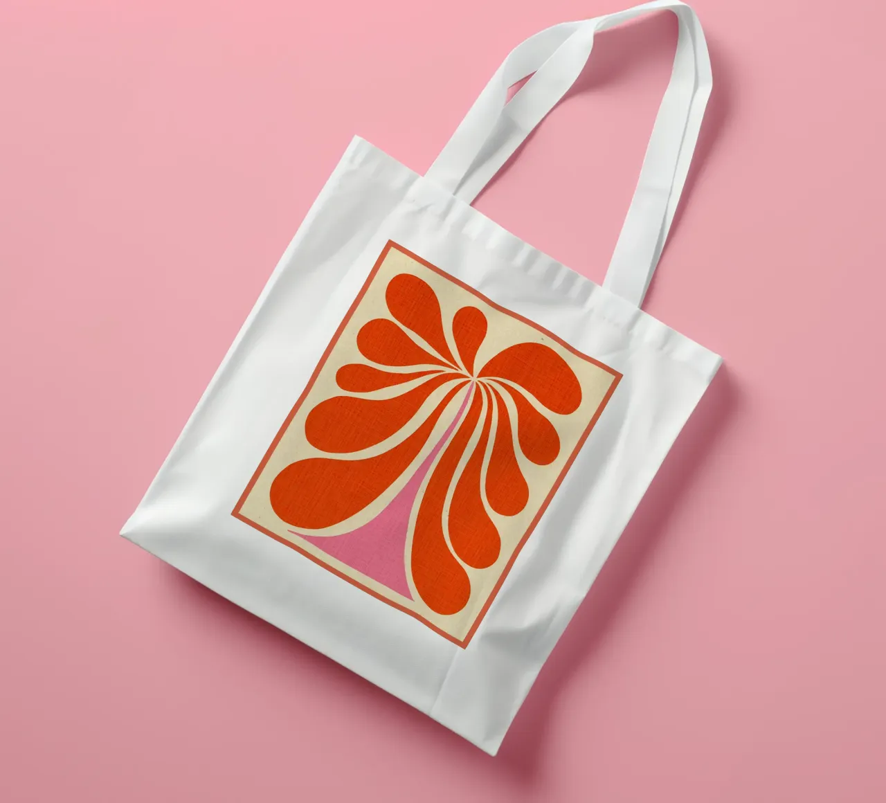 Abstract Flower Art Print tote bag by Amanda Studio
