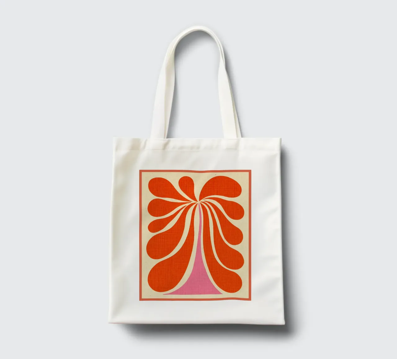 Abstract Flower Art Print tote bag by Amanda Studio