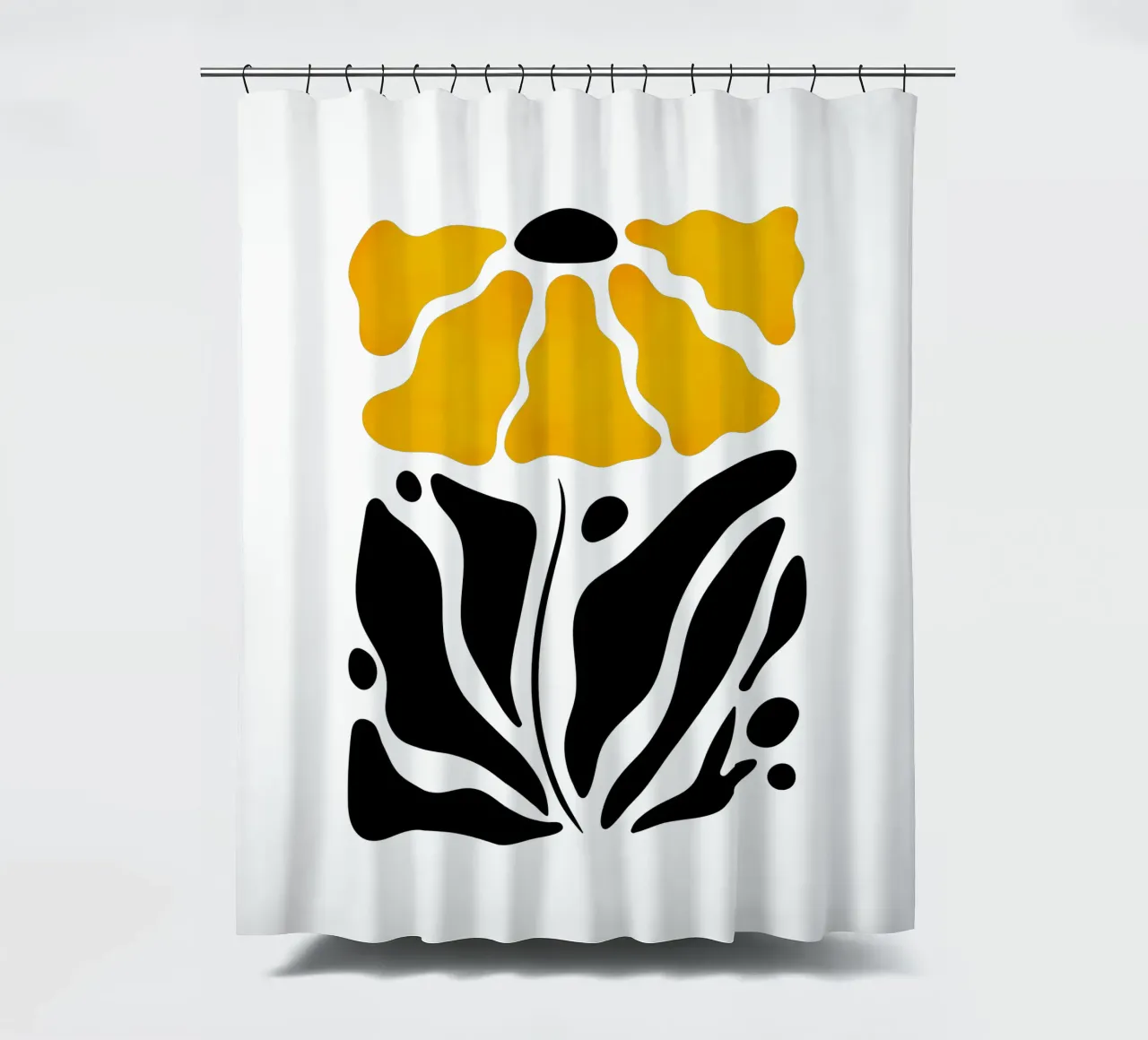 Sunlit Petals shower curtain by Dream Print Designs