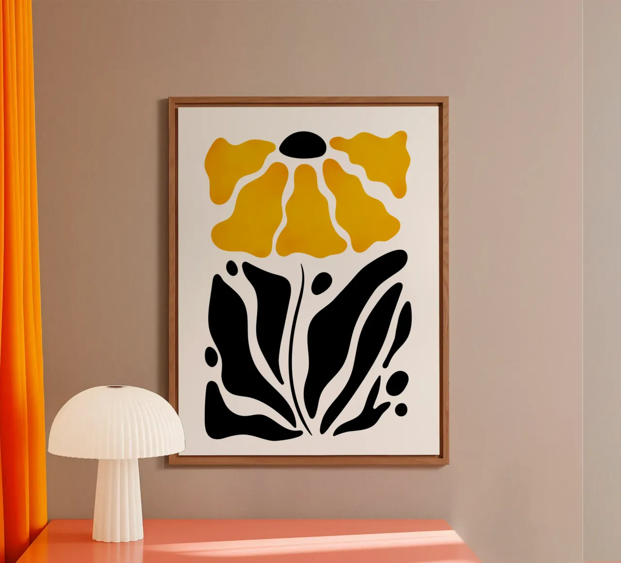 Sunlit Petals alluminio dibond da Dream Print Designs