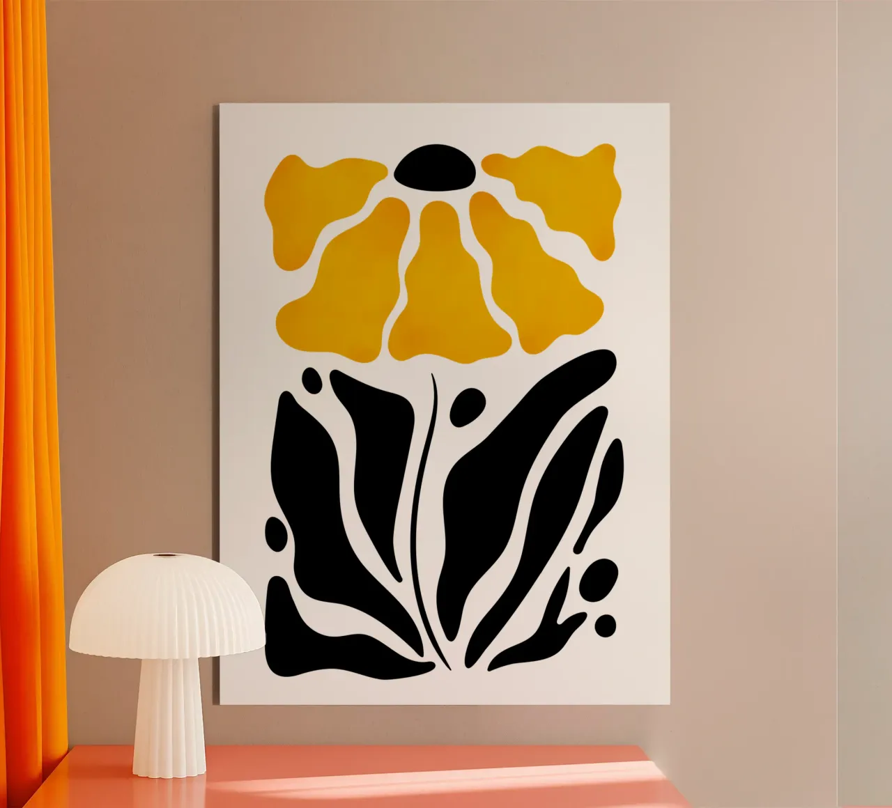 Sunlit Petals alluminio dibond da Dream Print Designs