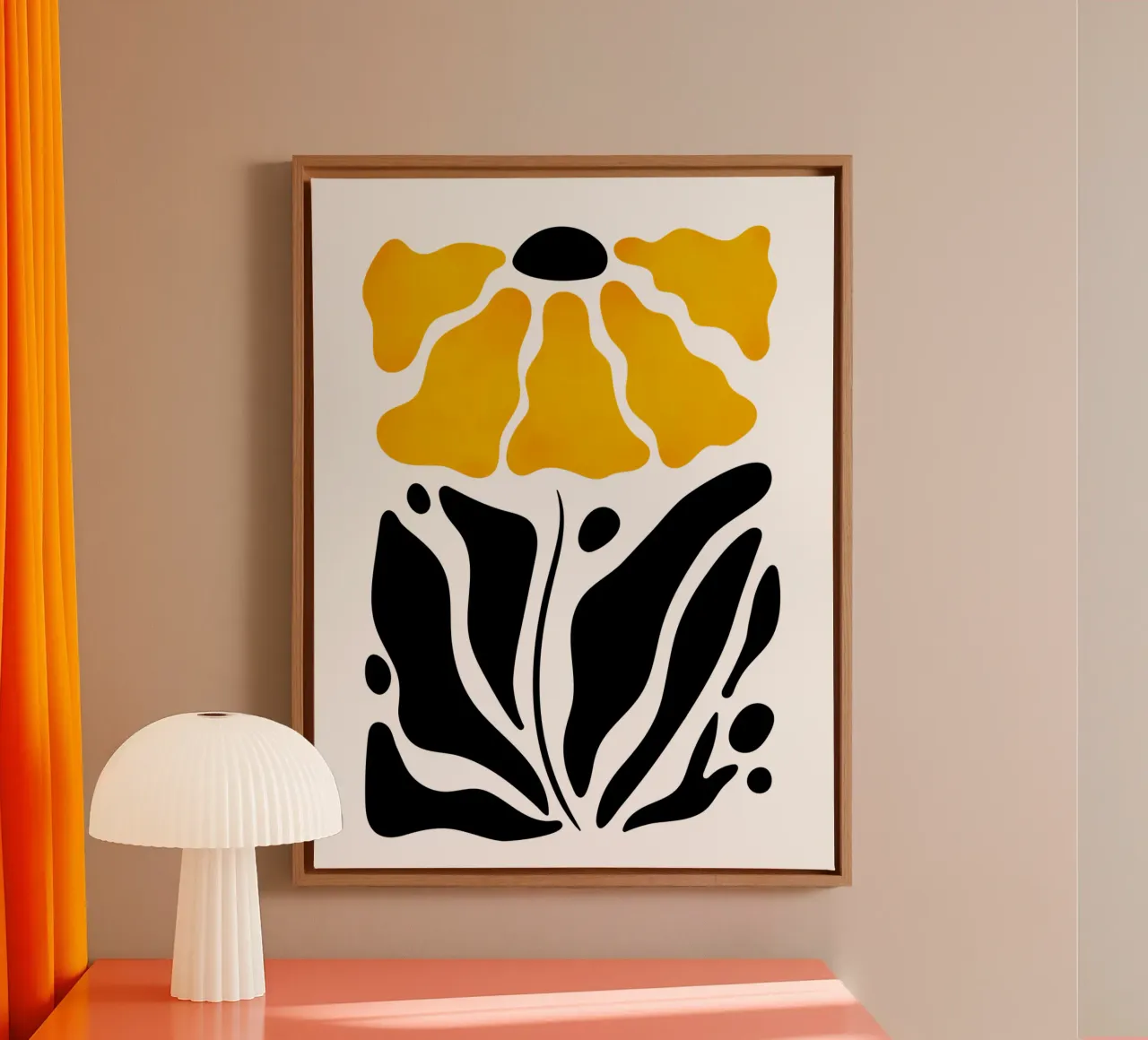 Sunlit Petals canvas by Dream Print Designs