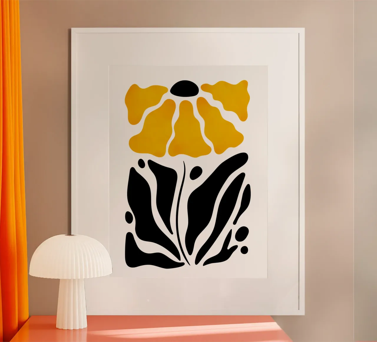 Sunlit Petals poster da Dream Print Designs