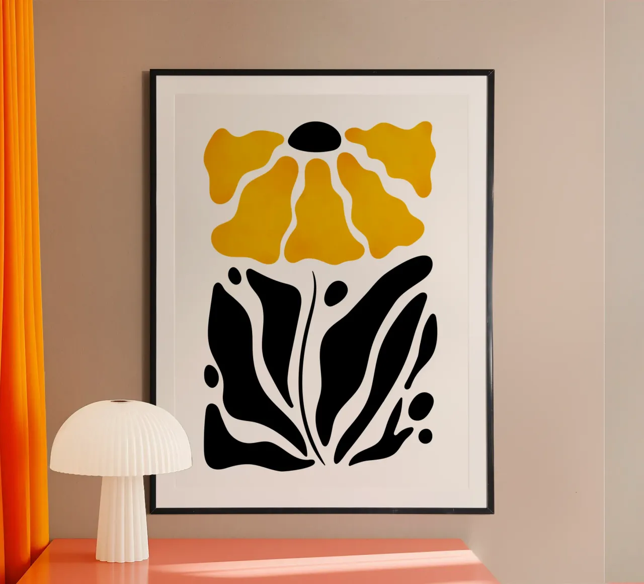 Sunlit Petals poster da Dream Print Designs