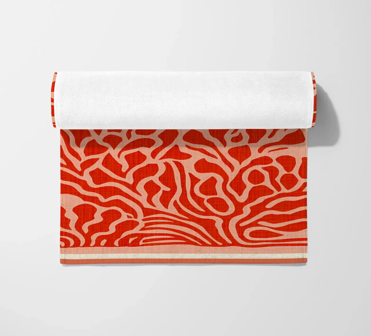 Natura astratta in rosso telo mare da Amanda Studio