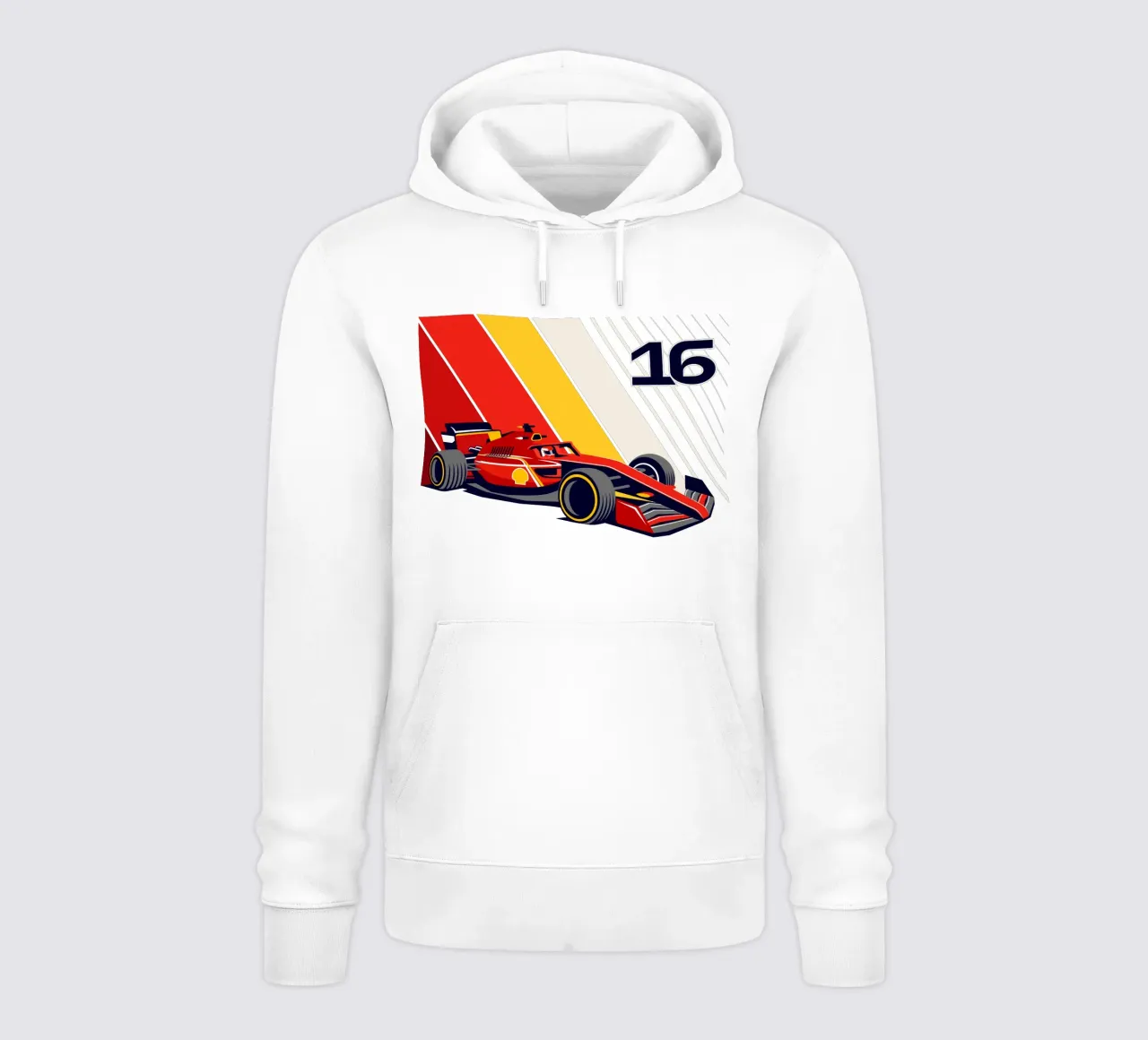 Formula auto da corsa 16 felpa con cappuccio da Mariel Toigo
