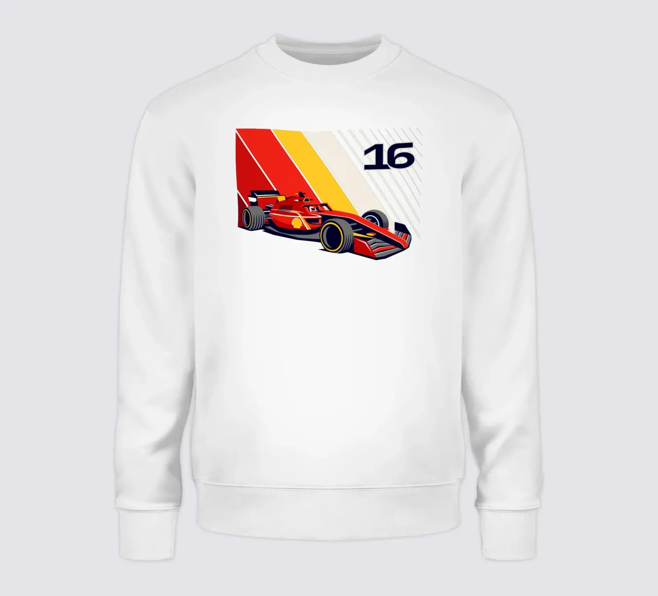 Formula Race Car 16 sweatshirt by Mariel Toigo