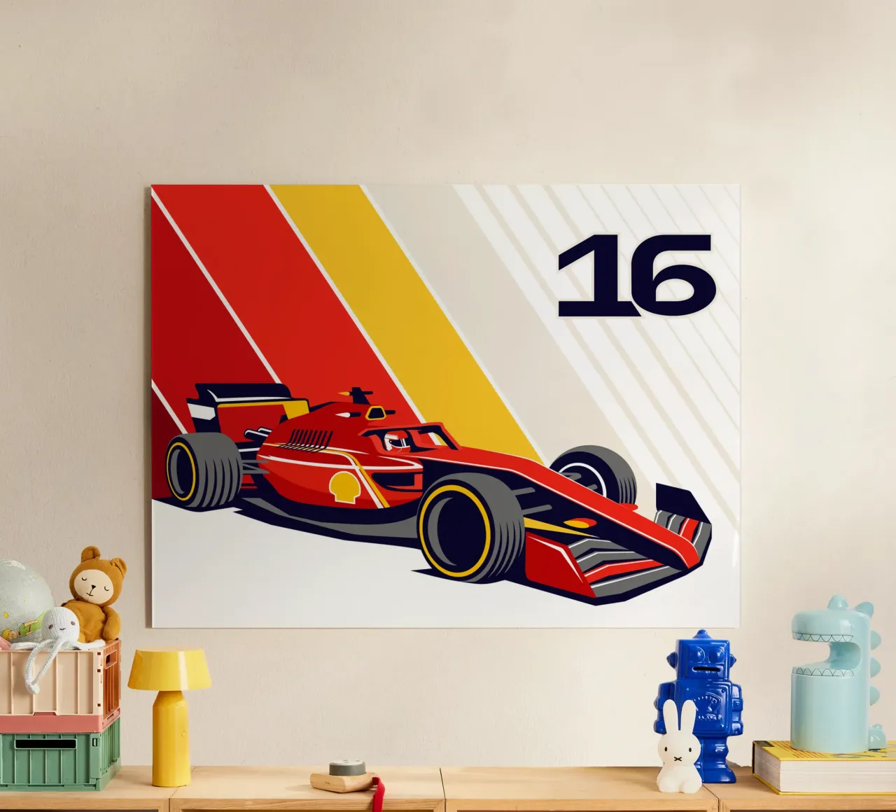 Formula auto da corsa 16 plexiglass da Mariel Toigo